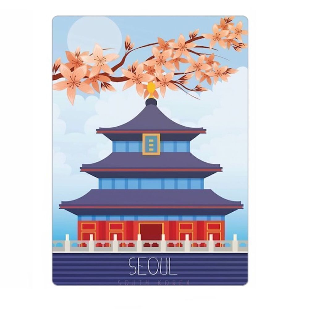 Seoul South Korea 🇰🇷 Travel Magnet